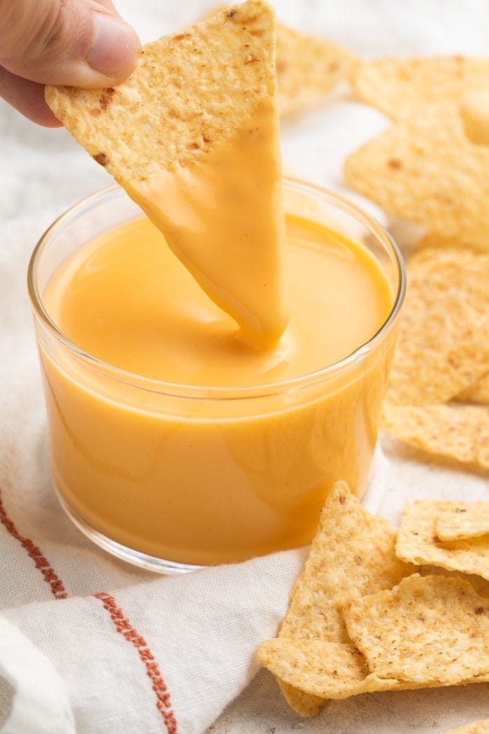 Nacho Cheese : Simple Nacho Cheese Sauce - A silky smooth nachos cheese