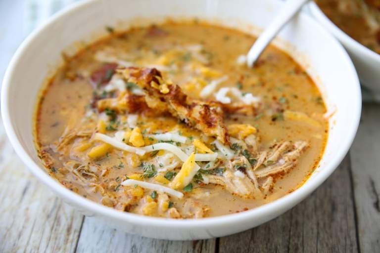 Instant Pot keto taco soup