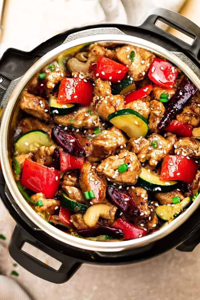 Instant Pot Kung Pao chicken
