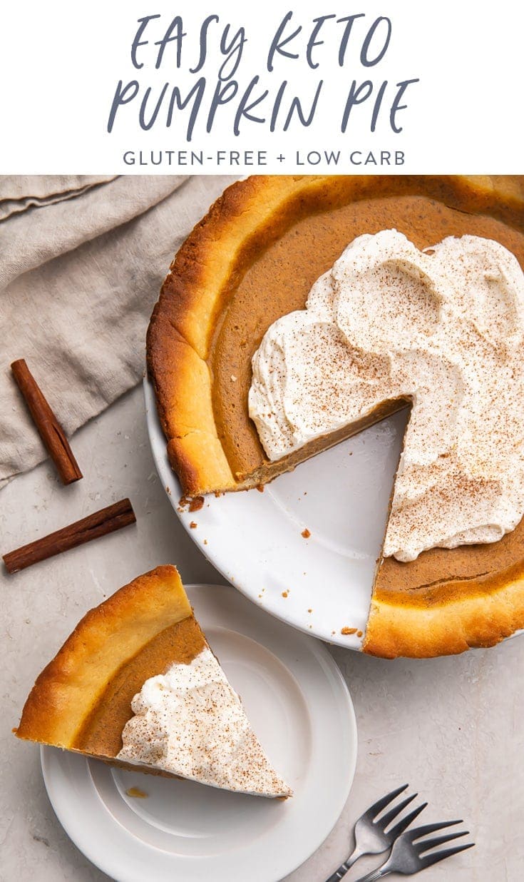 Easy Keto Pumpkin Pie - 40 Aprons