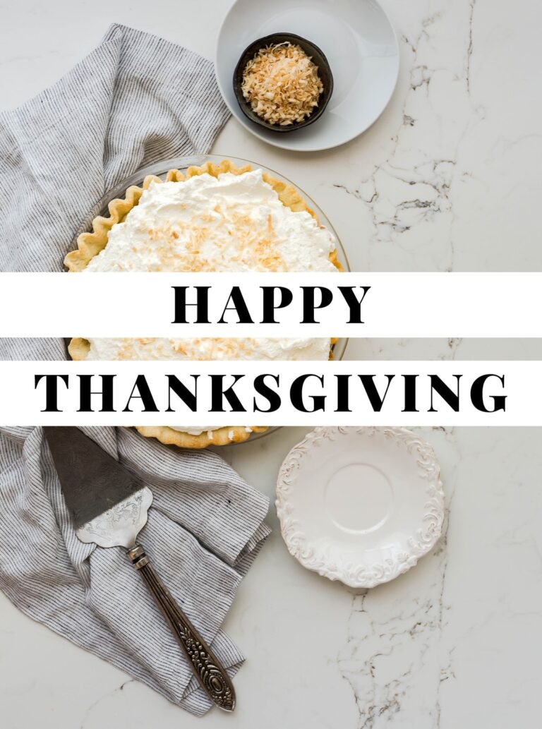 Happy Thanksgiving From All of Us to All of You…