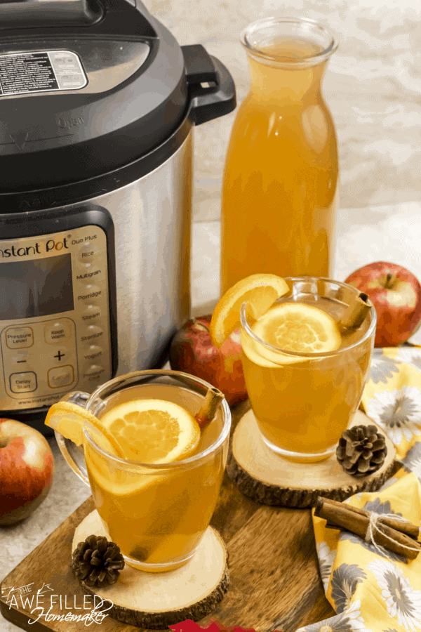 Pressure cooker apple cider