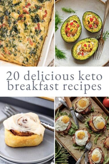 20 Delicious Keto Breakfast Recipes - 40 Aprons