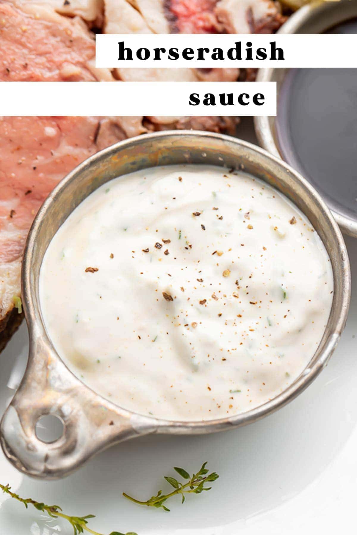 Creamy Horseradish Sauce for Prime Rib - 40 Aprons