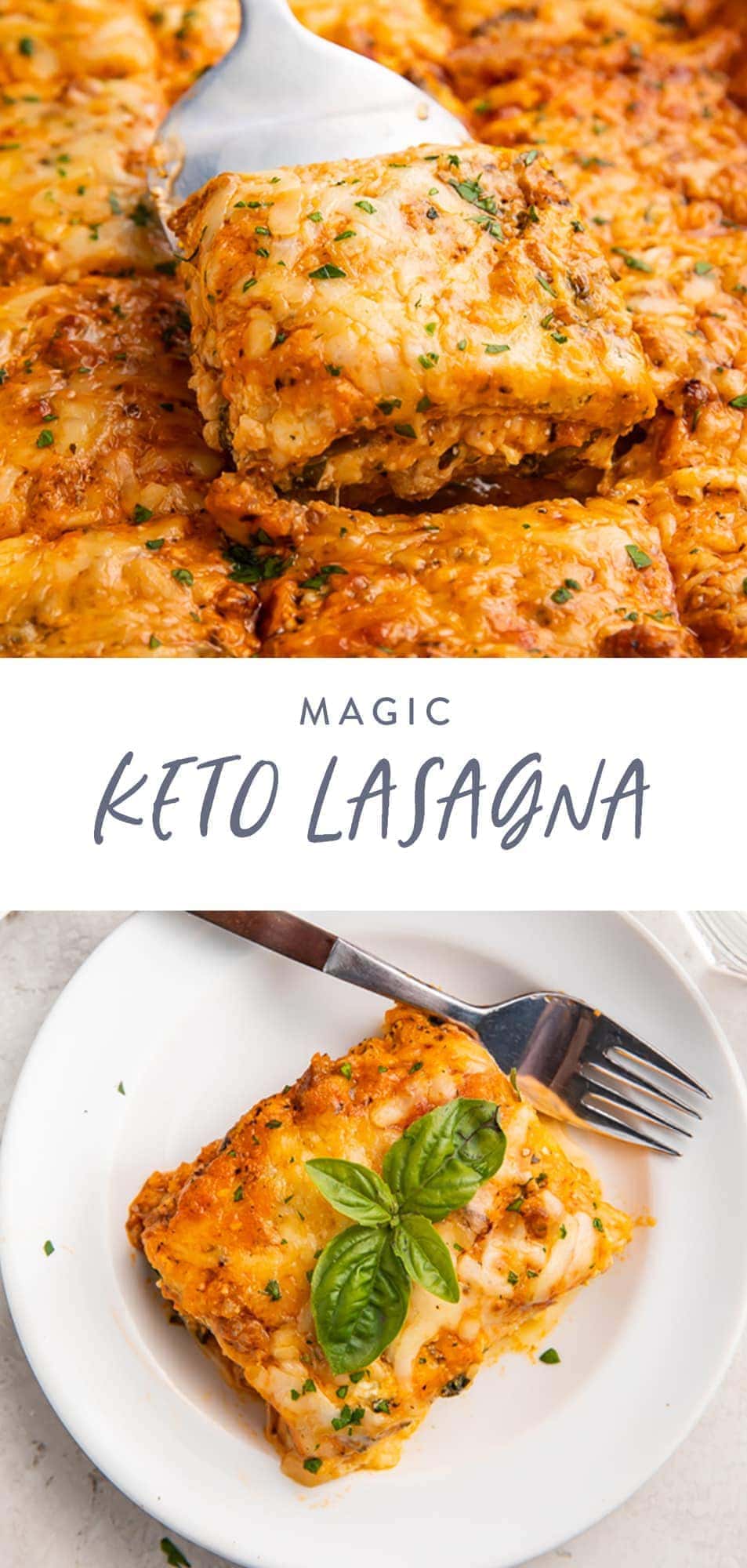 Magic Keto Lasagna - 40 Aprons