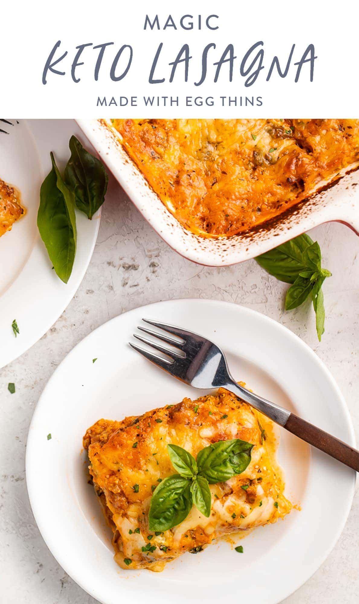 Magic Keto Lasagna - 40 Aprons