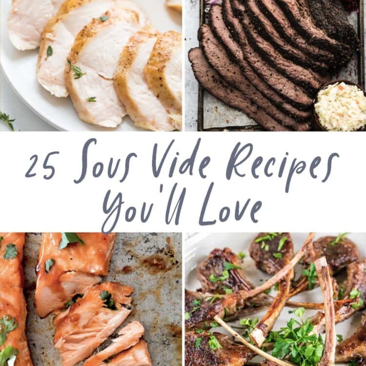 Graphic for 25 sous vide recipes