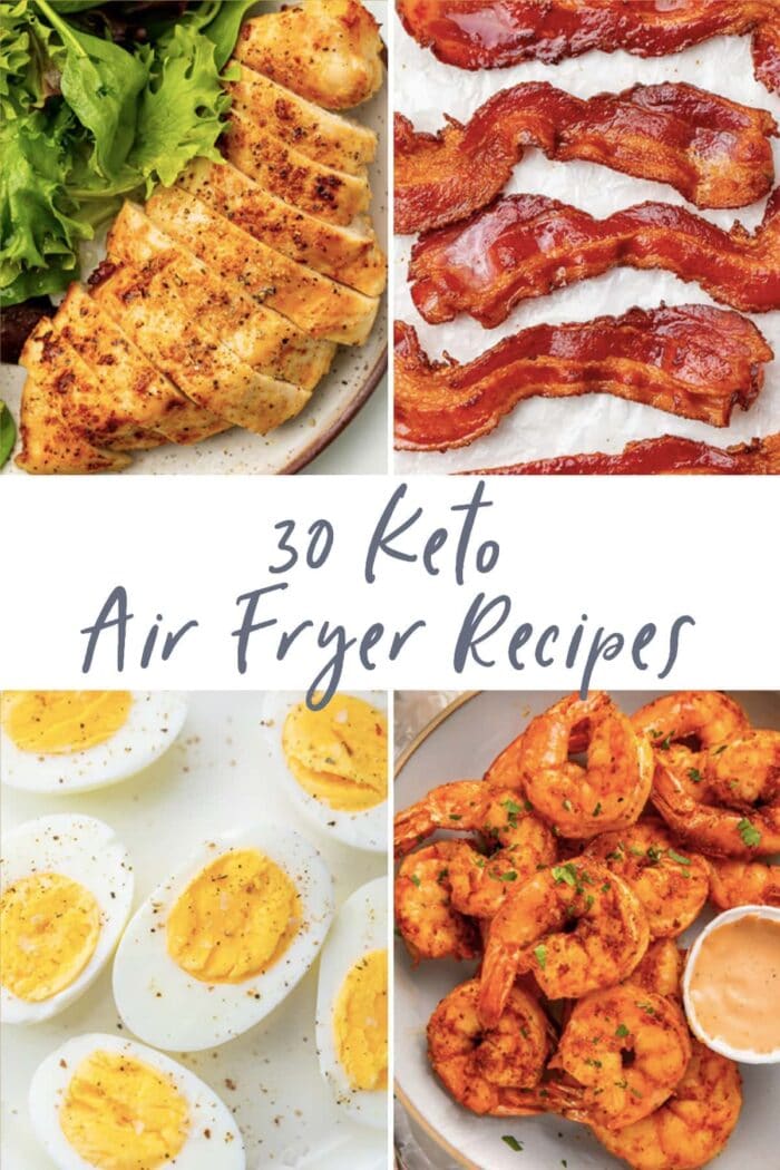 Easy Air Fryer Recipes - Tasty Healthy Keto 4 Breakfast & Dinner