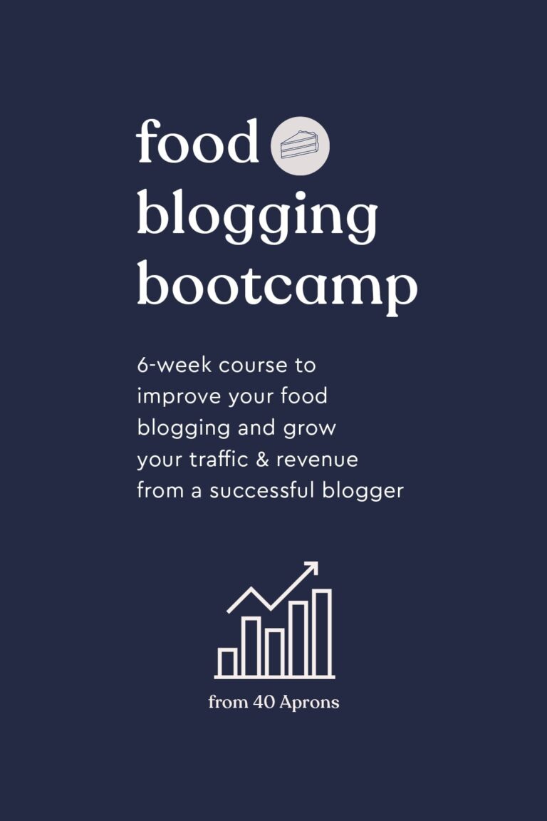 Food Blogging Bootcamp