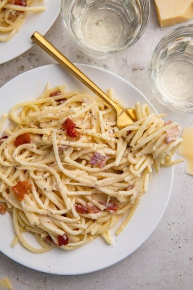 Keto Carbonara - 40 Aprons