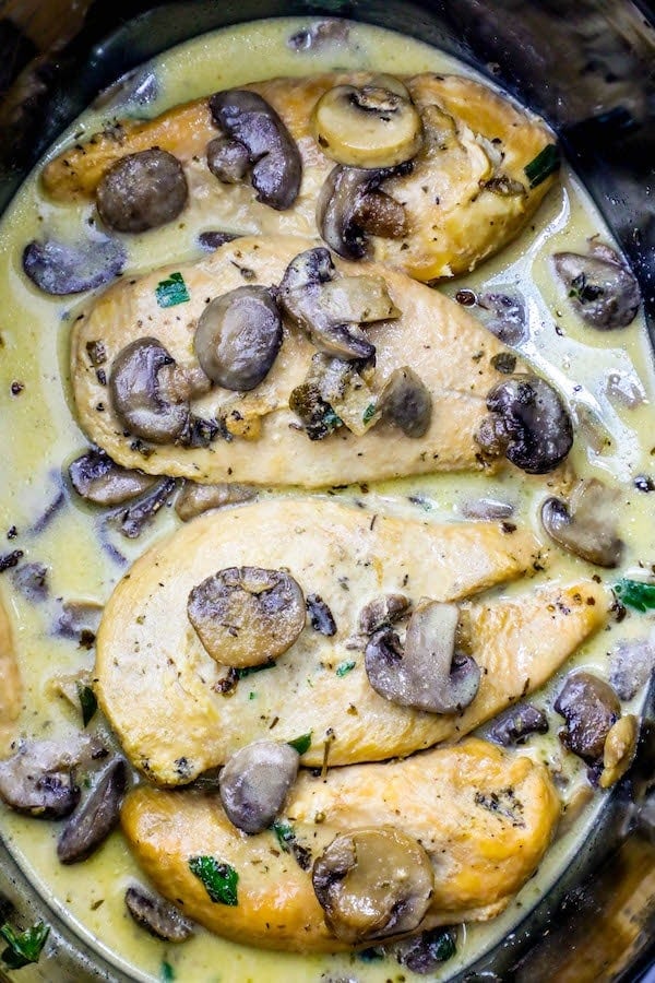 Keto chicken marsala