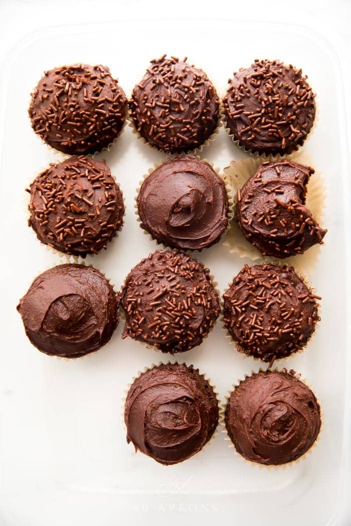 Paleo chocolate cupcakes