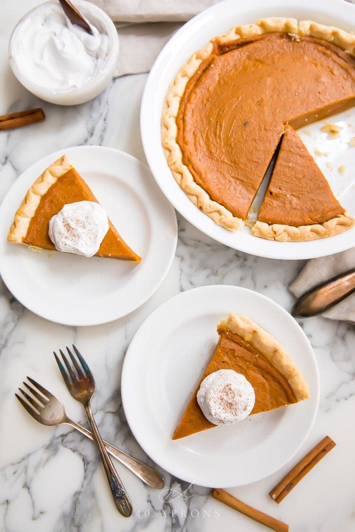 Vegan pumpkin pie