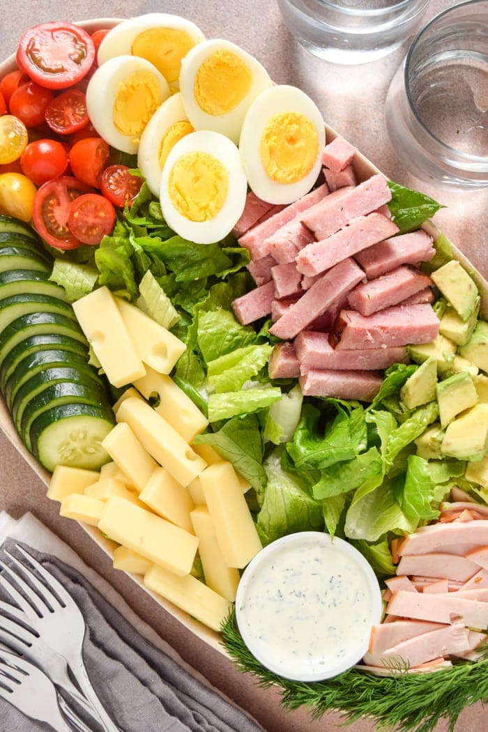 chef salad nutrition content