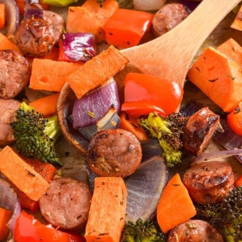 Sheet Pan Chicken Sausage 1