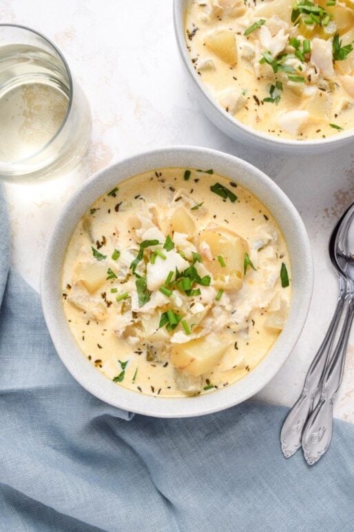 Creamy Fish Chowder - 40 Aprons