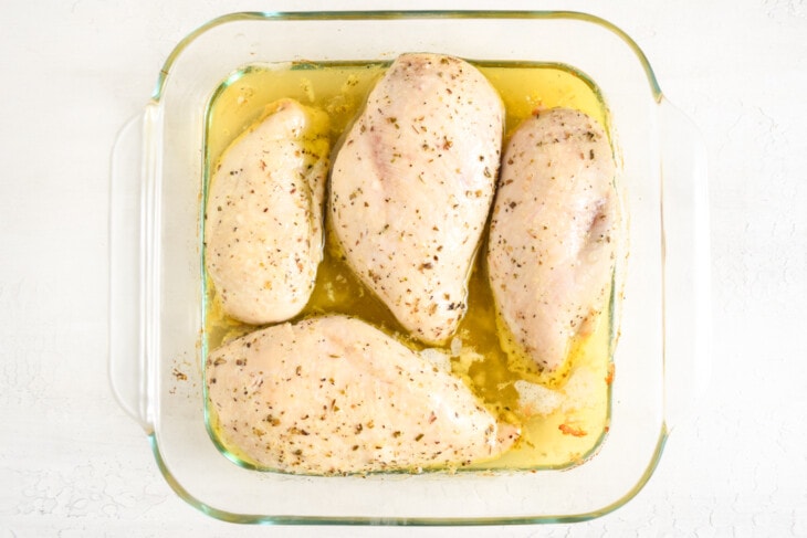 Italian Dressing Chicken - 40 Aprons