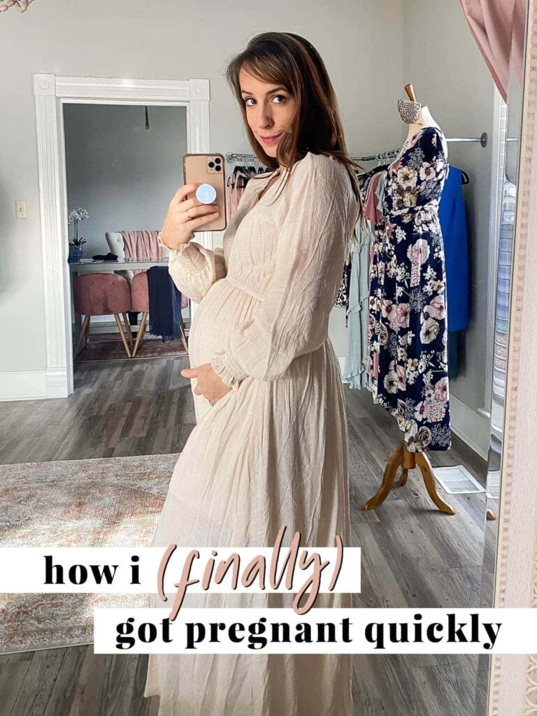 How I (Finally) Got Pregnant Quickly