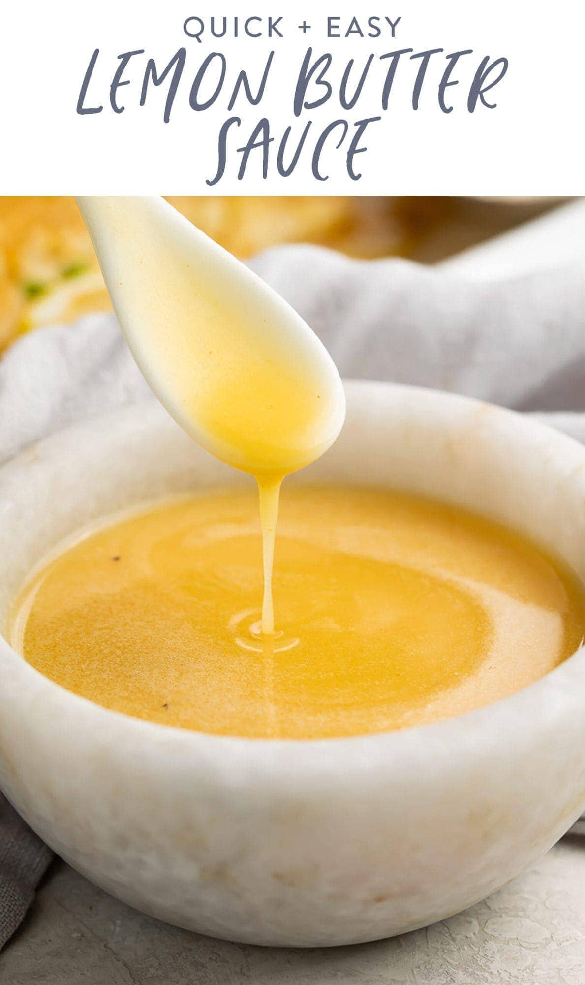 Lemon Butter Sauce - 40 Aprons