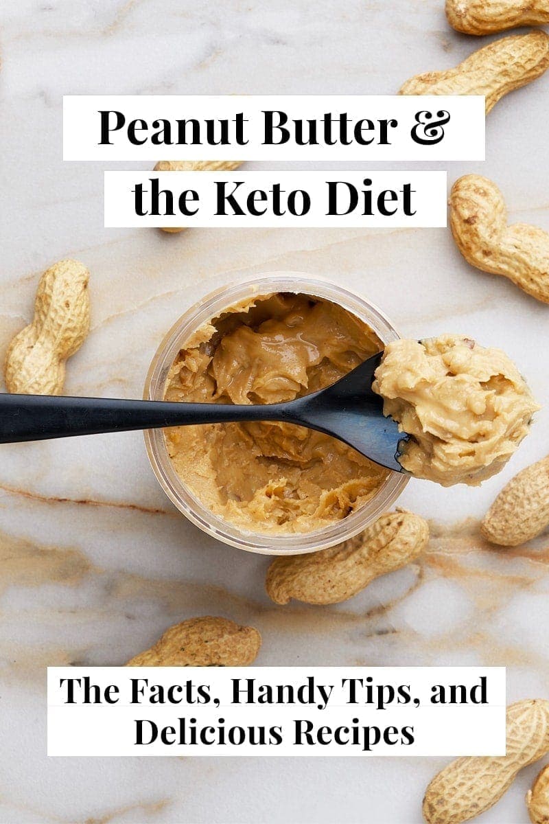 Peanut butter and keto graphic