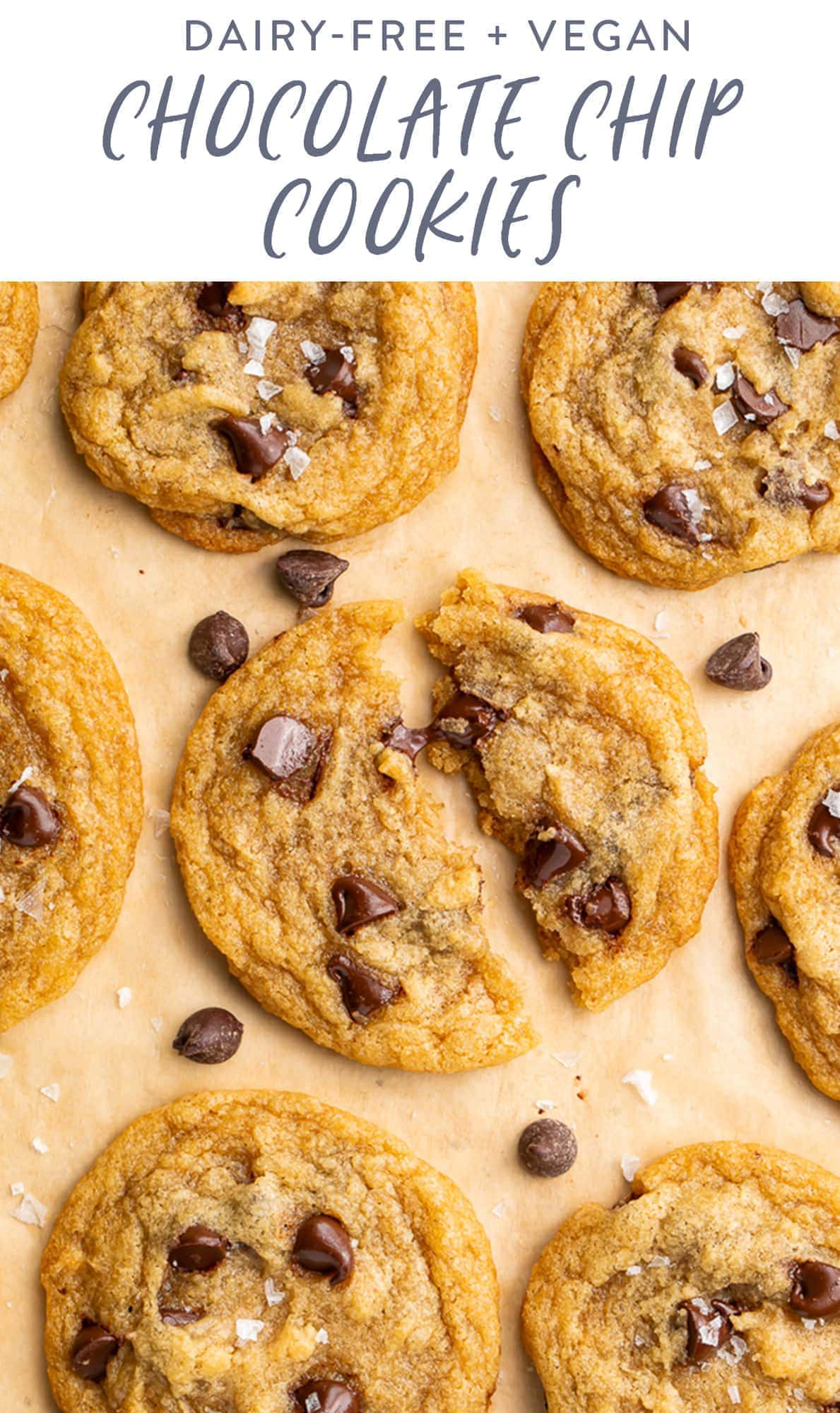 The Best Vegan Chocolate Chip Cookies - 40 Aprons