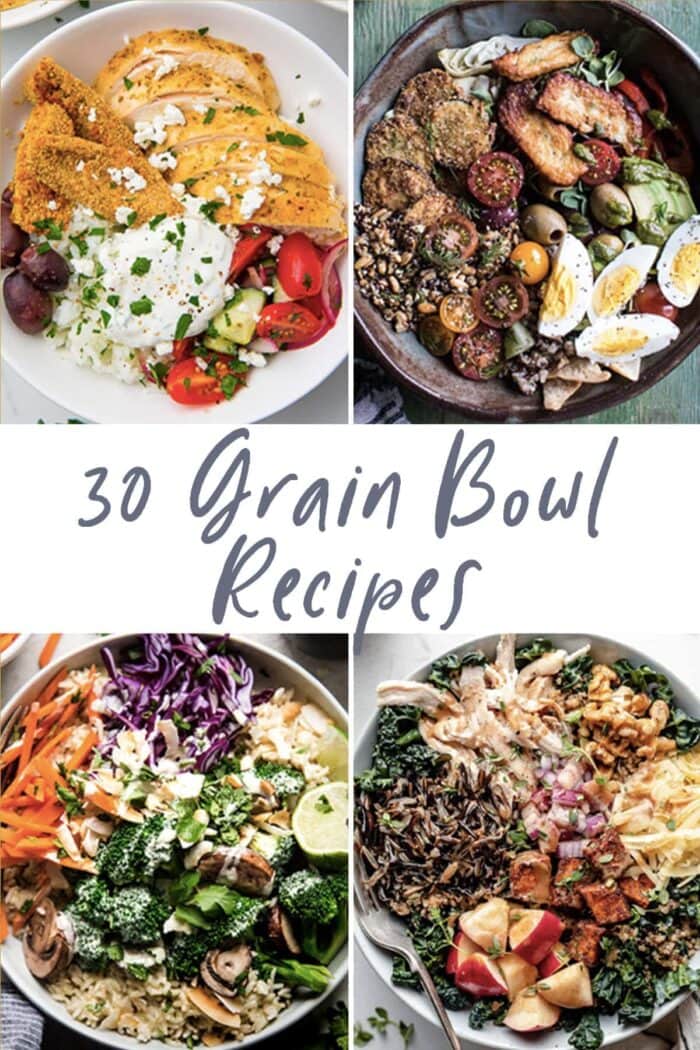 Healthy Grain Bowls - A Beautiful Mess