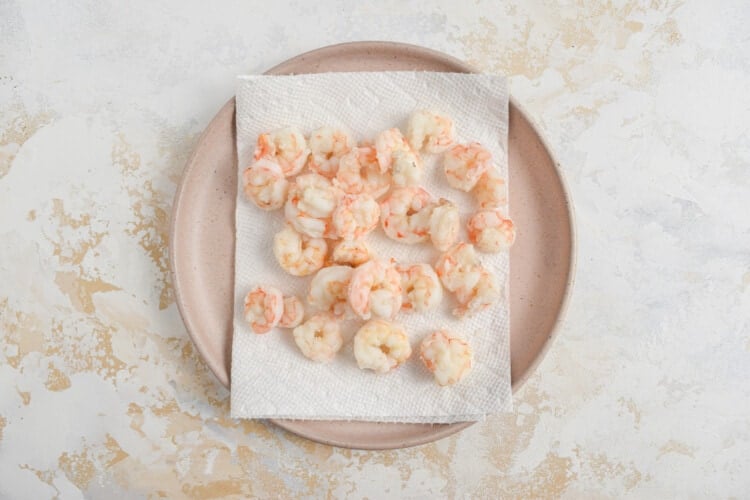 Cooked Shrimp for Seafood Salad
