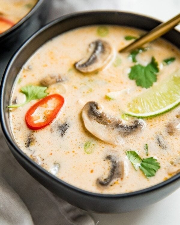 Best Ever Tom Kha Gai Soup (Thai Coconut Chicken Soup) - 40 Aprons