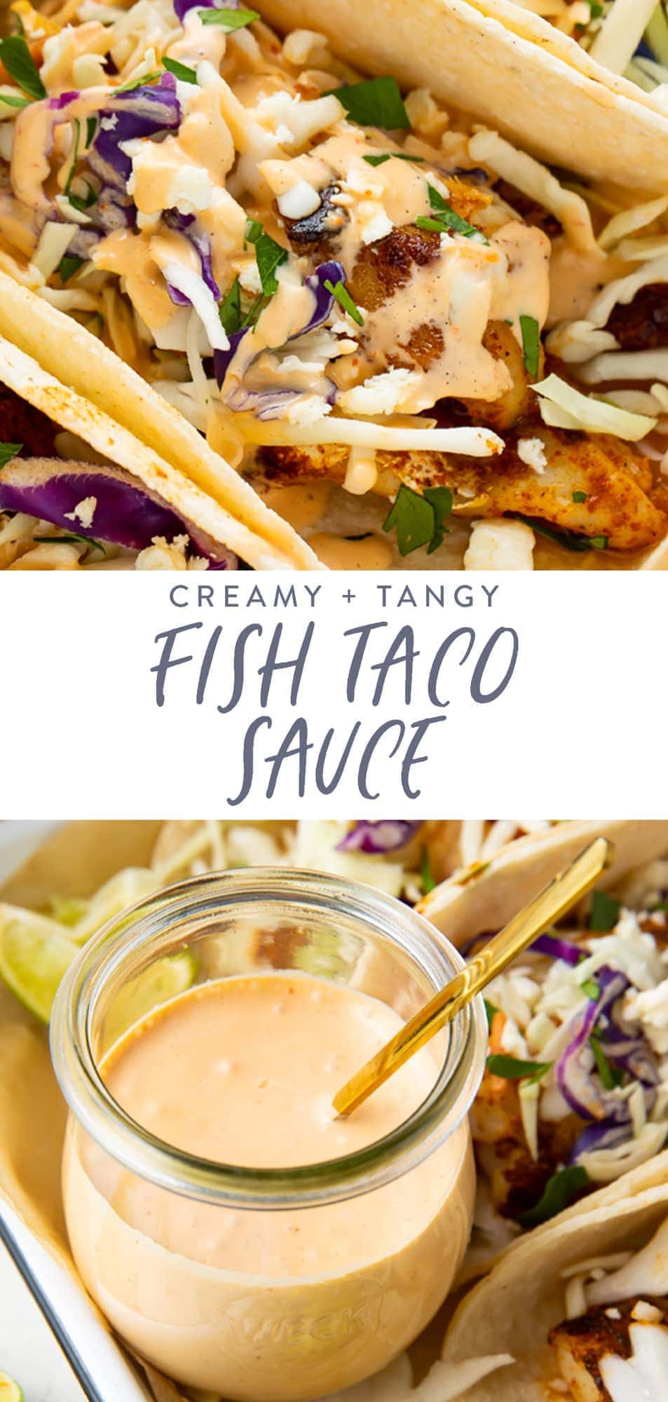 Creamy, Smoky, Fish Taco Sauce - 40 Aprons