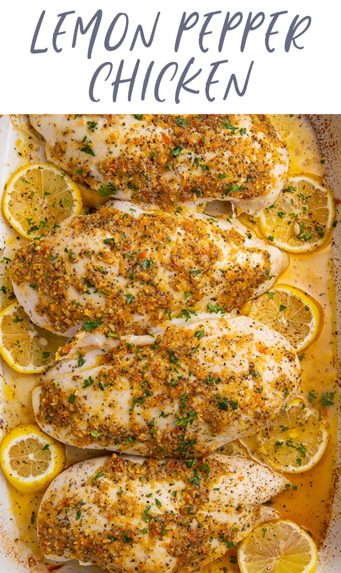 Lemon Pepper Chicken Breasts or Thighs - 40 Aprons