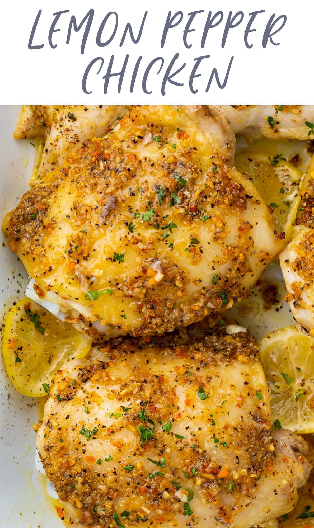 Lemon Pepper Chicken Breasts or Thighs - 40 Aprons