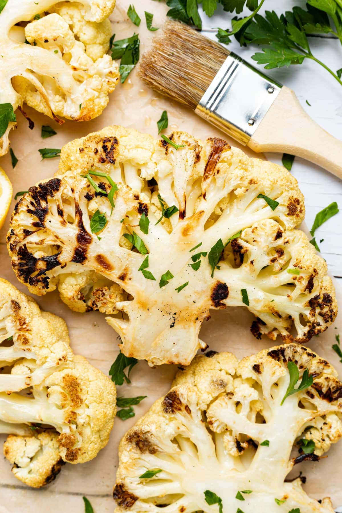 Grilled Cauliflower - 40 Aprons