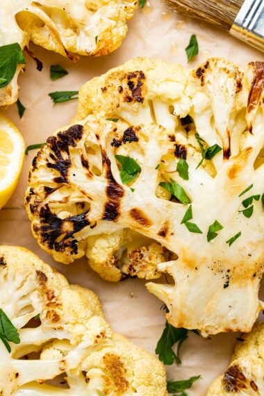 Grilled Cauliflower - 40 Aprons