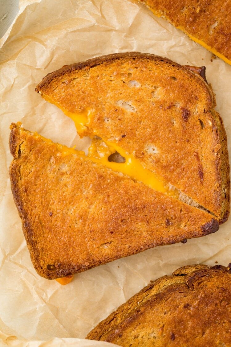 Air Fryer Grilled Cheese Aprons