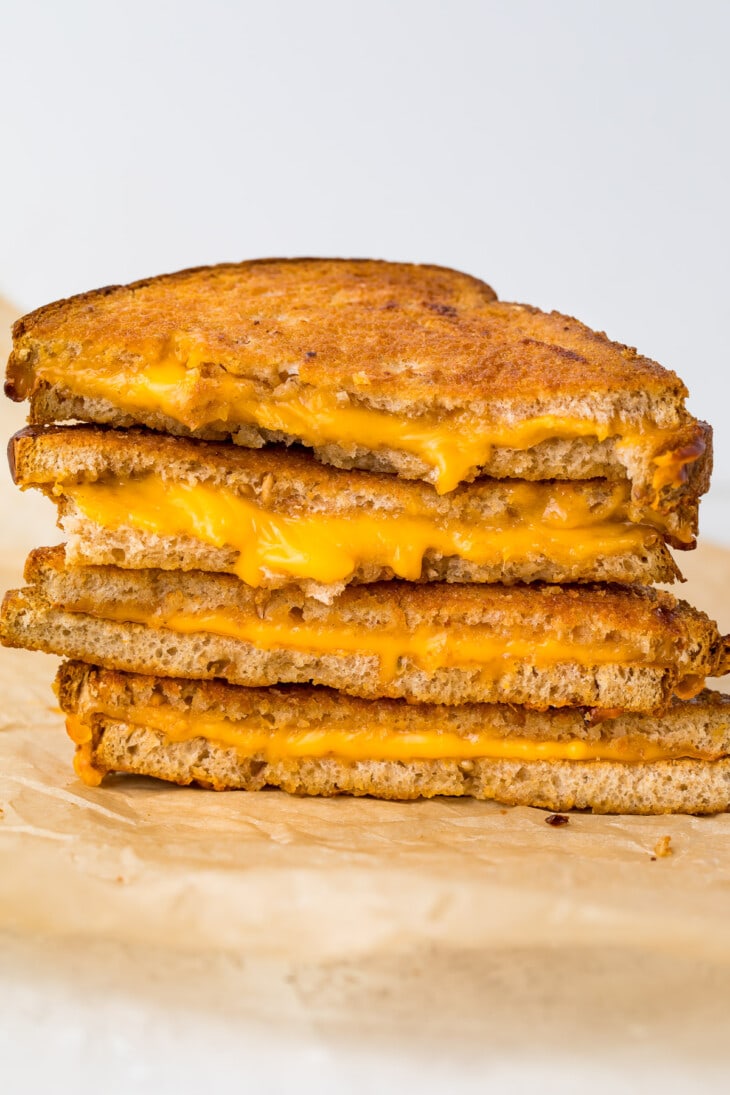 Air Fryer Grilled Cheese - 40 Aprons