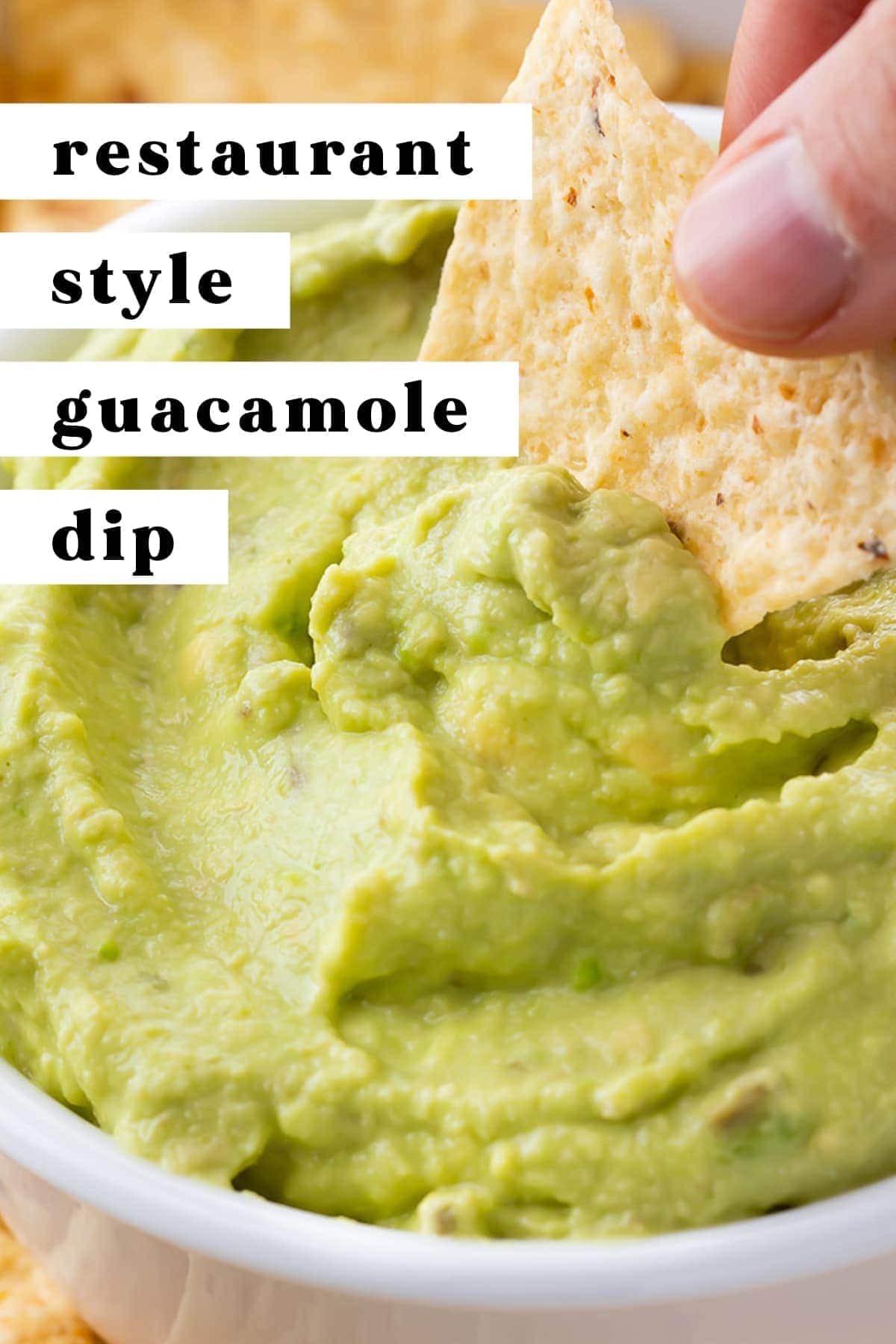 Guacamole Dip (restaurant Style, 3 Ingredients) - 40 Aprons