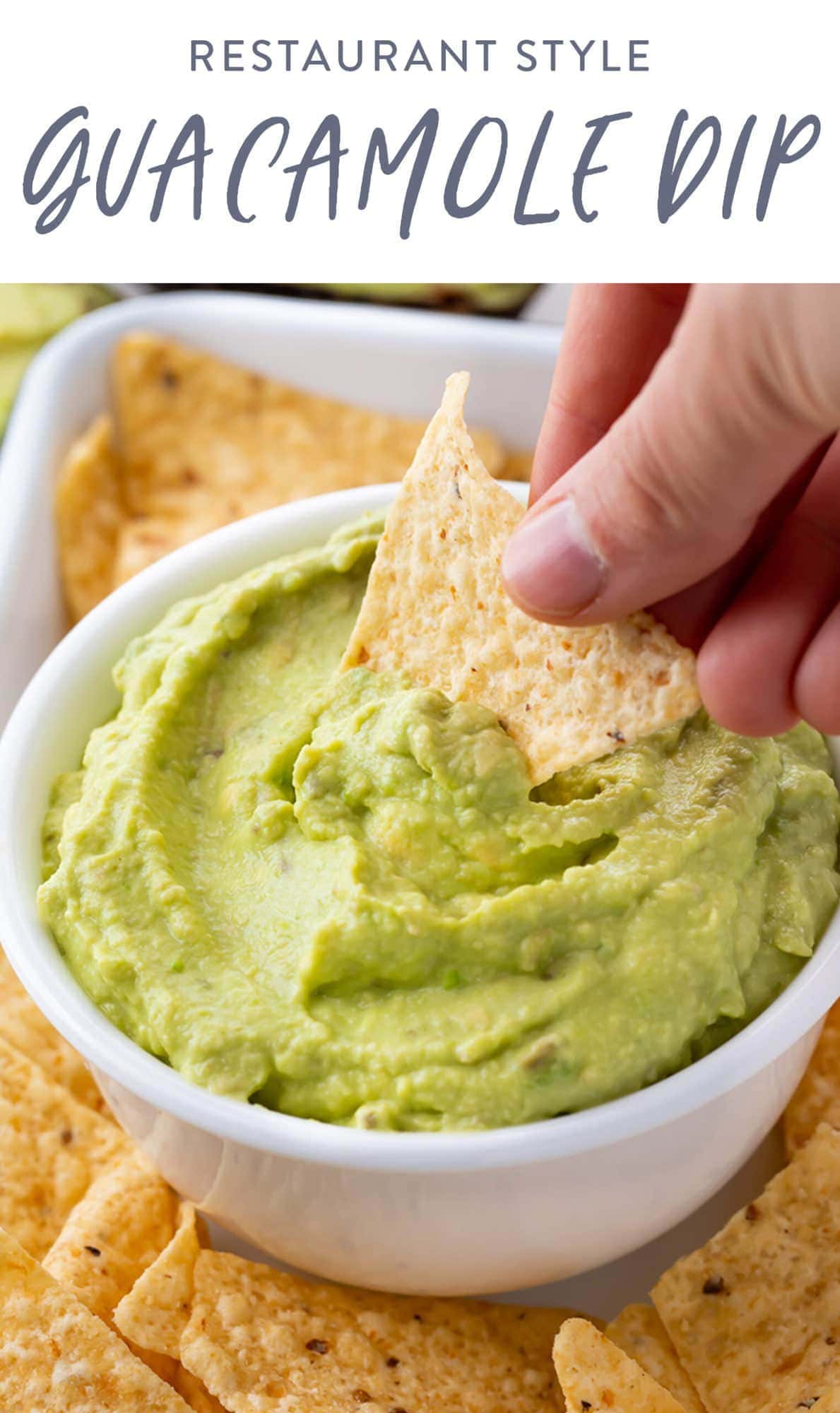 Guacamole Dip (Restaurant Style, 3 Ingredients) - 40 Aprons