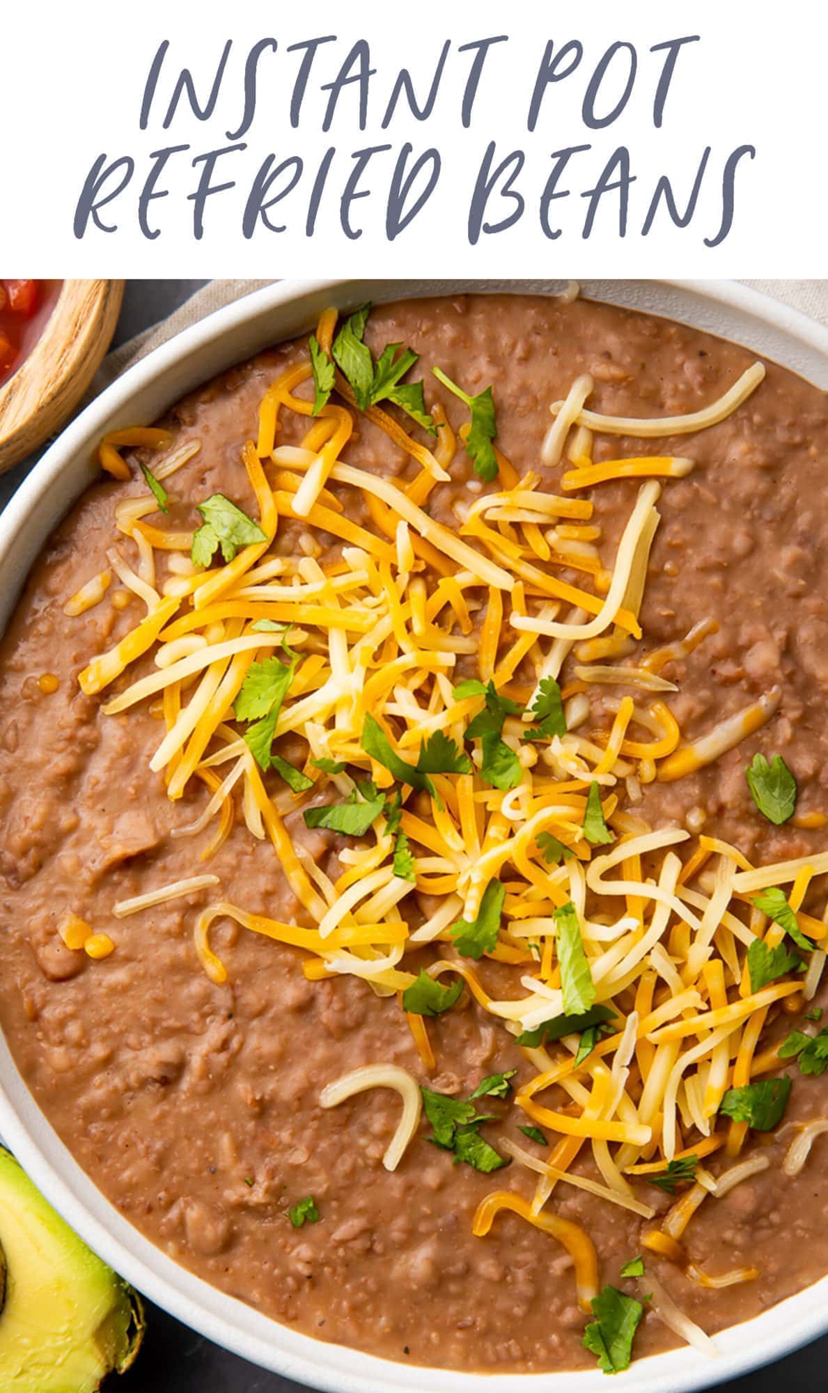 Instant Pot Refried Beans (No Soaking) - 40 Aprons