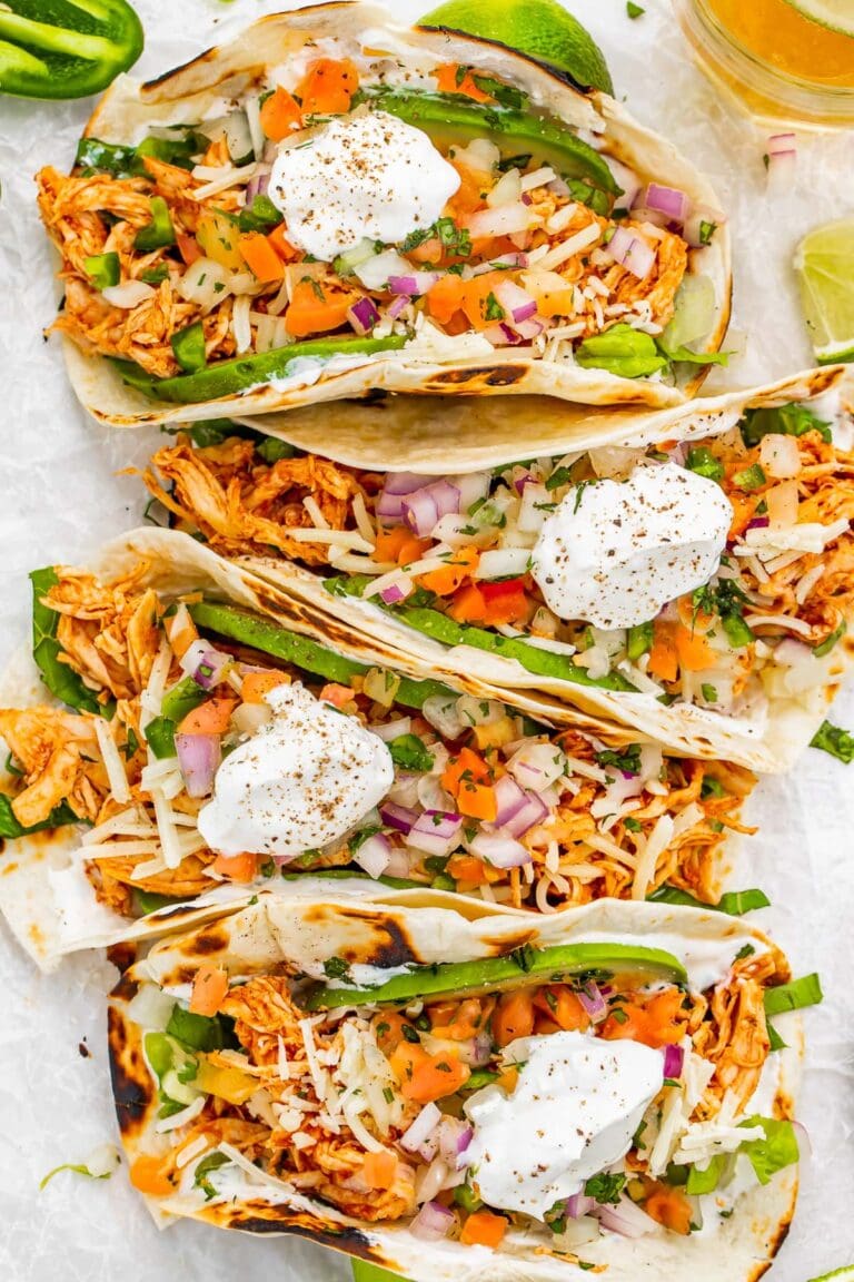 Shredded Chicken Tacos