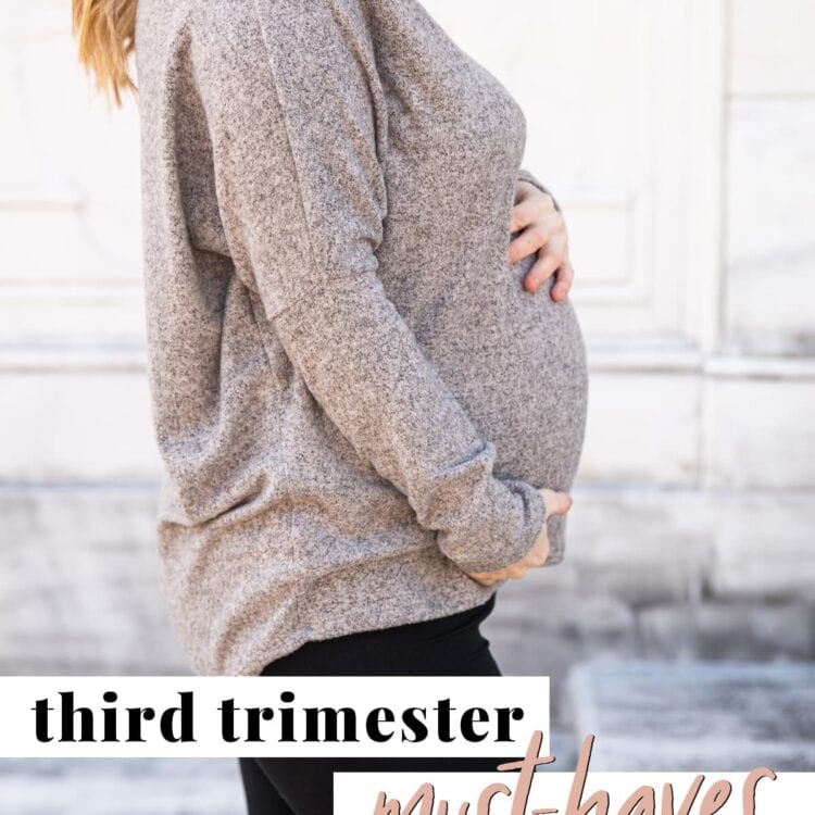 Graphic for third trimester must haves