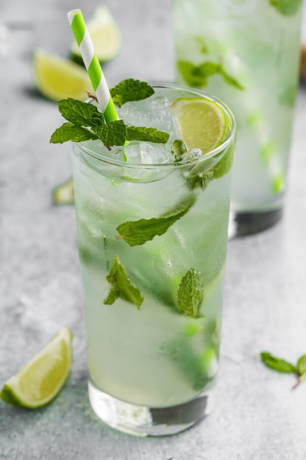 Virgin Mojito (Non-Alcoholic Mojito Mocktail) - 40 Aprons