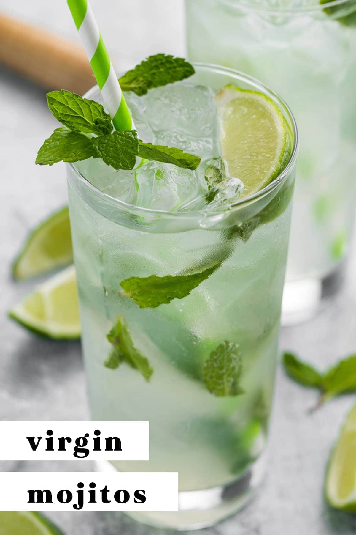 Virgin Mojito (Non-Alcoholic Mojito Mocktail) - 40 Aprons