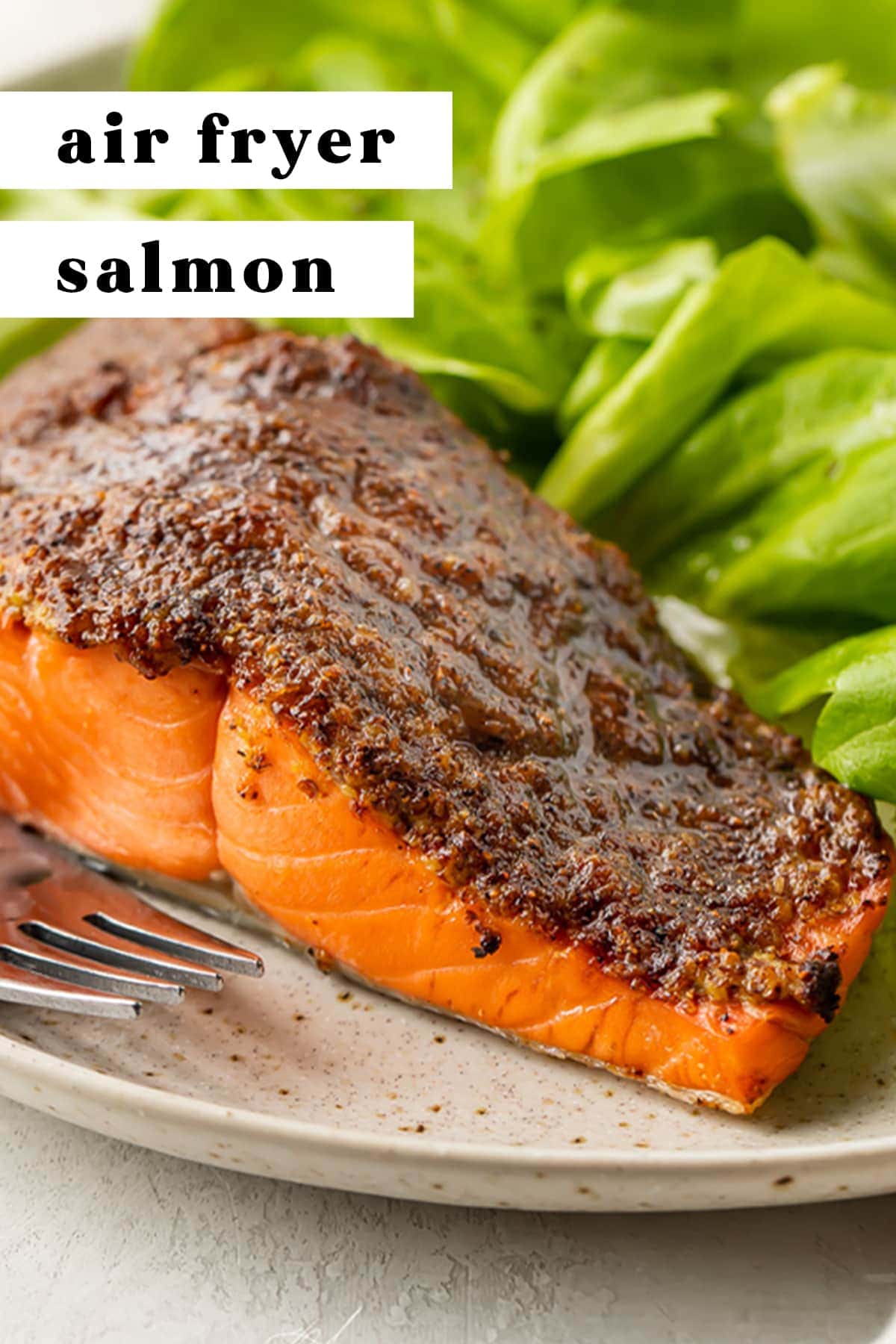 Air Fryer Salmon with Brown Sugar Crust - 40 Aprons