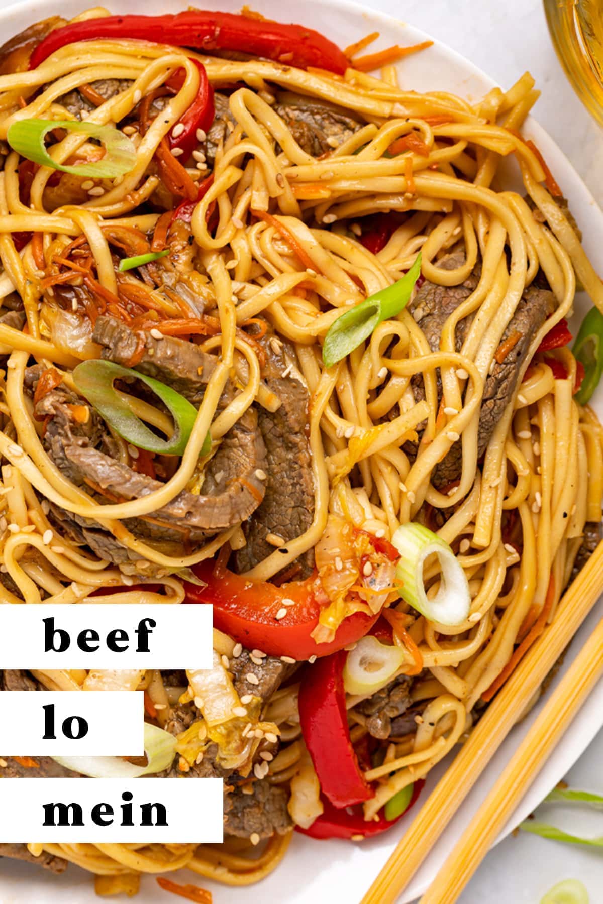Beef Lo Mein - 40 Aprons