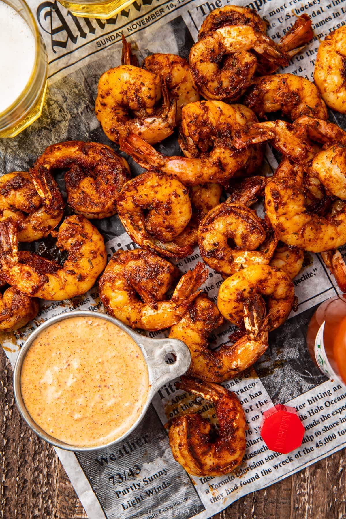 Marinated Grilled Shrimp - The Seasoned Mom