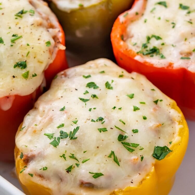 Instant pot stuffed online peppers with tomato sauce