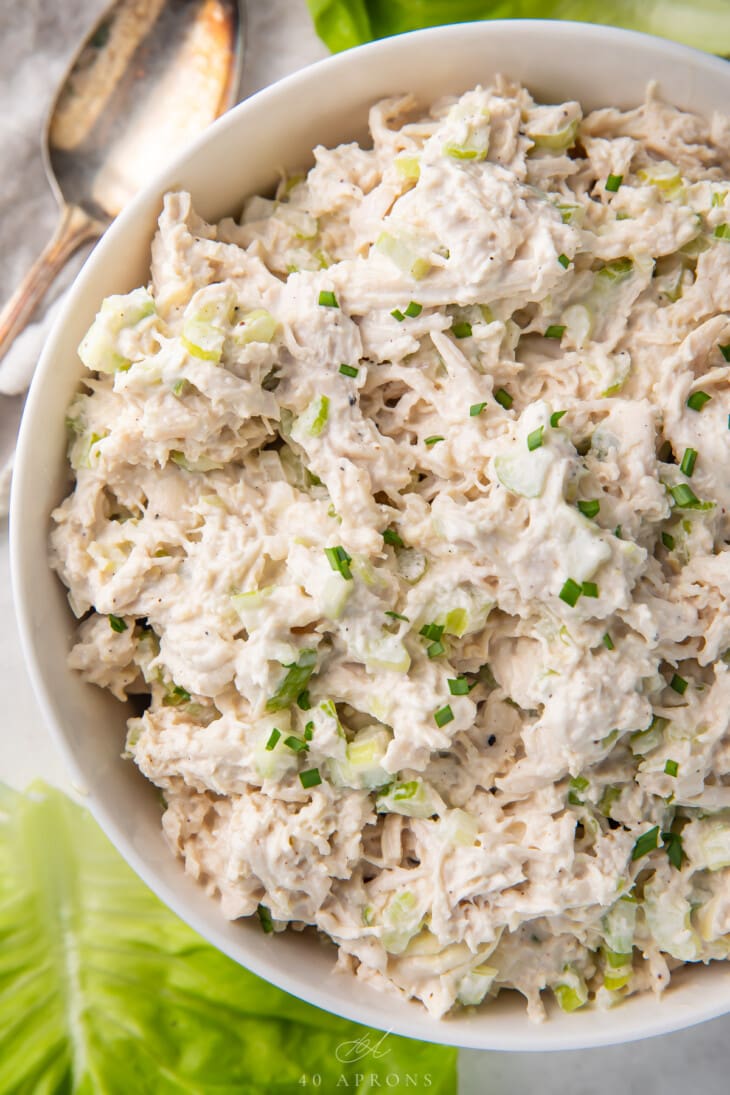 Keto Chicken Salad -  low carb high protein recipes