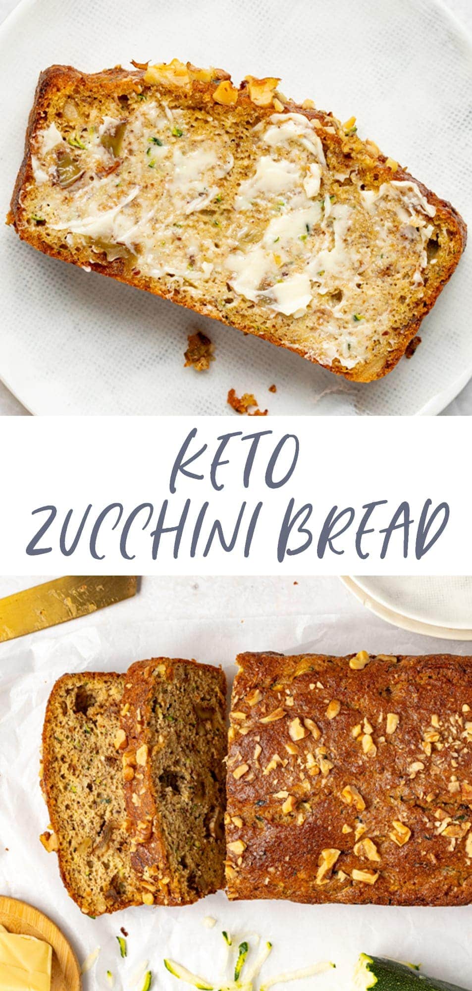 Keto Zucchini Bread - 40 Aprons