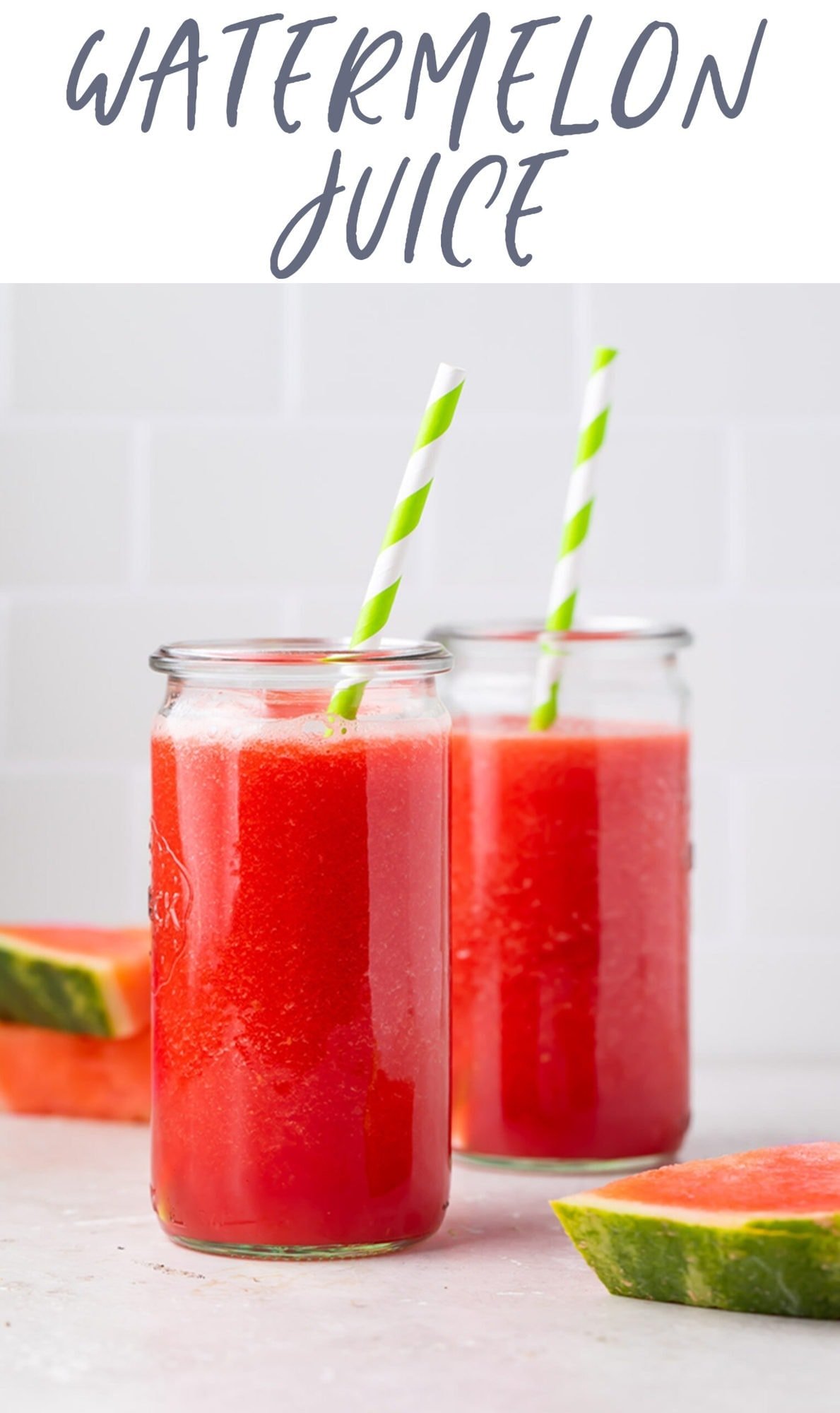 Easy Watermelon Juice Recipe (No Juicer!) - 40 Aprons