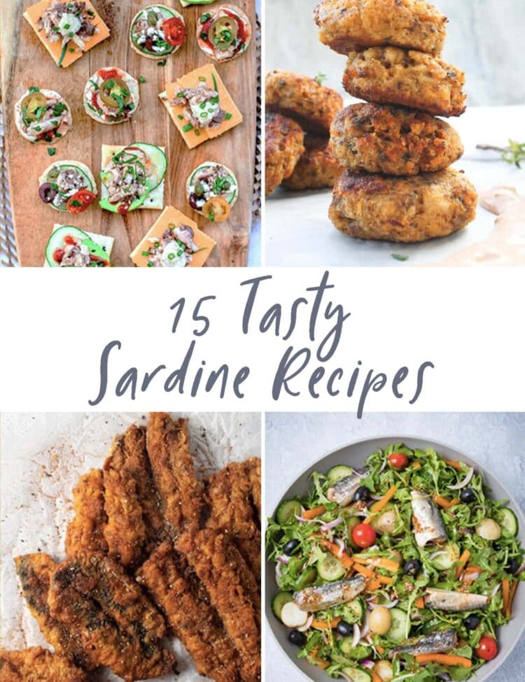 Graphic for 15 tasty sardine recipes post